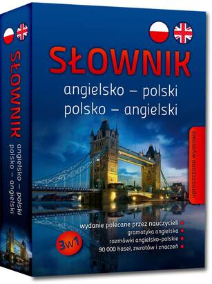 Słownik angielsko-polski, polsko-angielski 3 w 1 OT (książka)
