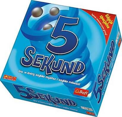 5 sekund - edycja specjalna (niebieska) - gra planszowa