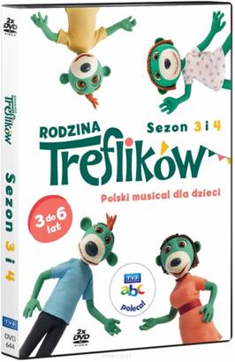 Rodzina Treflików sezon 3+4 (DVD)
