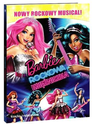 Barbie: Rockowa Księżniczka (książka+DVD)