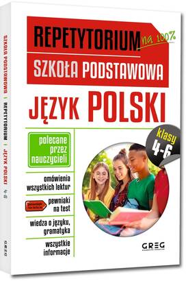 Repetytorium Szkoła podstawowa kl 4-6 - Język polski (książka)