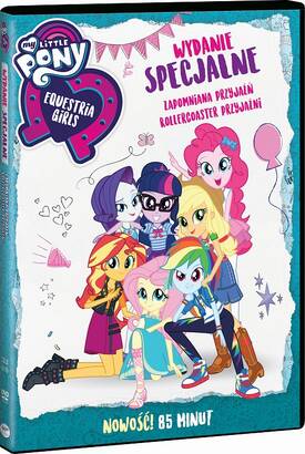 My Little Pony Equestria Girls: Zapomniana przyjaźń - Rollearcoaster przyjaźni (DVD)