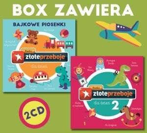 Radio Złote Przeboje: Bajkowe piosenki - Złote przeboje dla dzieci BOX (CD)
