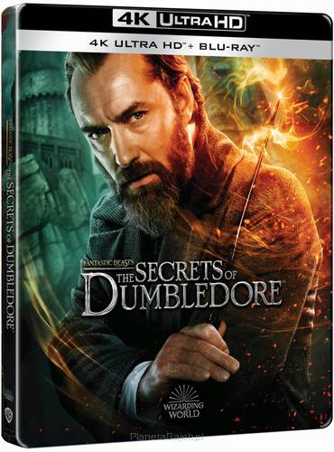 Fantastyczne Zwierzęta: Tajemnice Dumbledore'a - Steelbook (4K UHD Blu-ray)