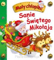 Mały chłopiec: Sanie św. Mikołaja (książka)