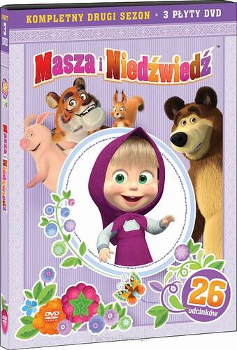 Masza i Niedźwiedź 4-6 BOX (DVD)