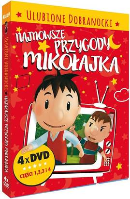 Ulubione dobranocki: najnowsze przygody Mikołajka (DVD)