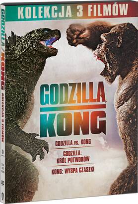 Godzilla v Kong - kolekcja 3 filmów (DVD)