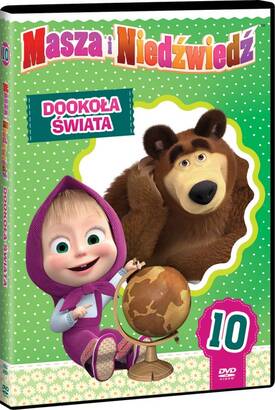 Masza i Niedźwiedź 10: Dookoła świata (DVD)
