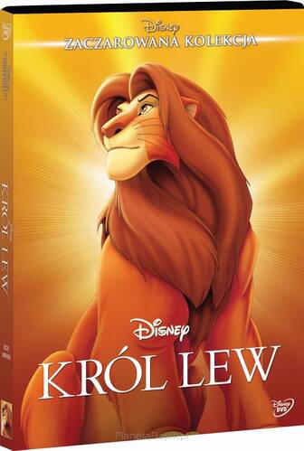Disney Zaczarowana Kolekcja Krol Lew Dvd