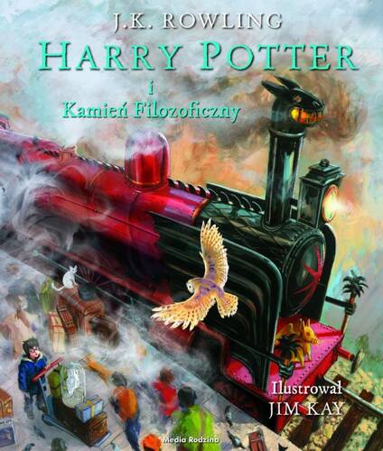 Harry Potter i kamień Filozoficzny OT - wersja ilustrowana (książka)