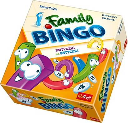 Family Bingo: Potyczki na patyczki -gra planszowa