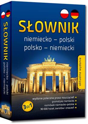 Słownik niemiecko-polski, polsko-niemiecki 3w1 OT (książka)