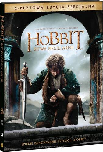 Hobbit: Bitwa pięciu armii (DVD)