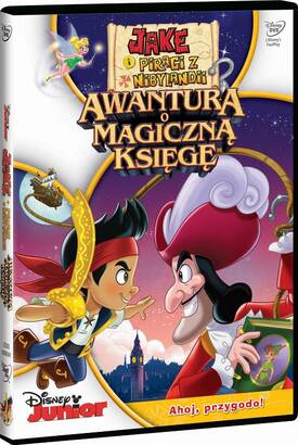 Disney Junior: Jake i piraci z Nibylandii - Awantura o magiczną księgę (DVD)