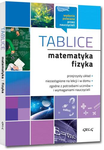 Tablice: matematyka + fizyka (książka)