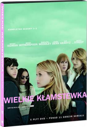 Wielkie Kłamstewka sezony 1+2 (DVD)