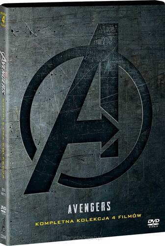 Kolekcja Marvel: Avengers 1-4 (DVD)