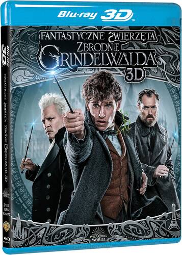 Fantastyczne Zwierzęta: Zbrodnie Grindelwalda (3D Blu-ray)