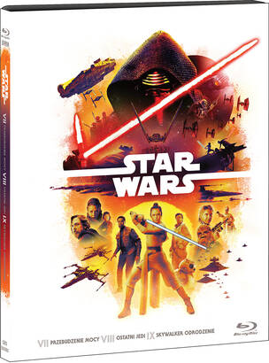 Kolekcja Star Wars: Gwiezdne Wojny Trylogia - Epizody 7-9 (Blu-ray)