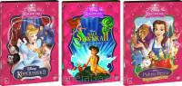 Disney Księżniczka - Pakiet 3 bajek: Kopciuszek 2, Mała Syrenka 2, Piękna i Bestia - Zaczarowany świat Belli (3xDVD)
