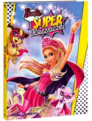 Barbie: Super księżniczki (książka+DVD)
