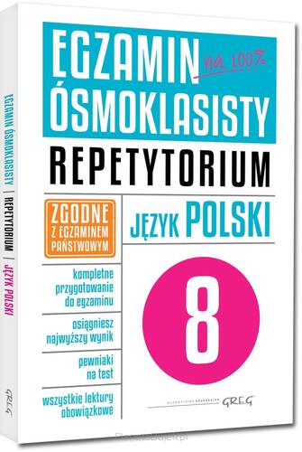 Repetytorium Egzamin ósmoklasisty - Język polski (książka)