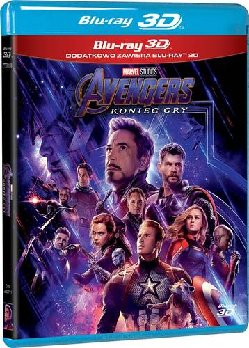 Kolekcja Marvel: Avengers - Koniec gry (3D Blu-ray)