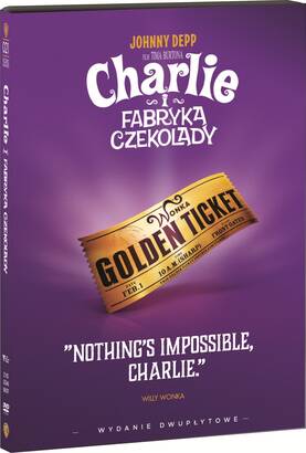 Iconic moments: Charlie i fabryka czekolady (DVD)