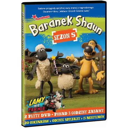 Baranek Shaun sezon 5 części 13-14 (DVD) 
