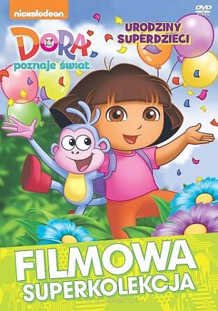 Filmowa superkolekcja: Dora poznaje świat - Urodziny superdzieci (DVD)