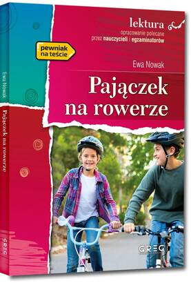 Pajączek na rowerze -wydanie z opracowaniem i streszczeniem (książka)