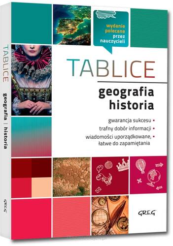 Tablice: geografia + historia (książka)