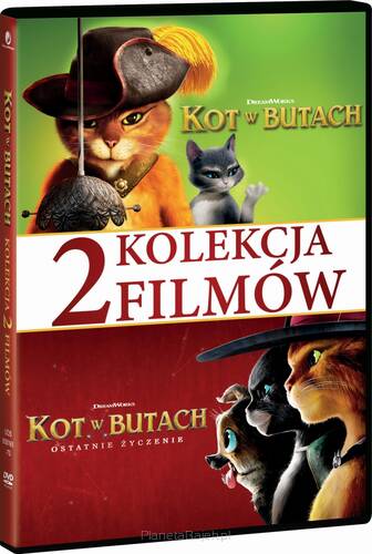 Kot w Butach 1-2 Pakiet (DVD)