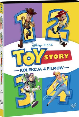 Toy story 1-2-3-4 BOX (DVD)