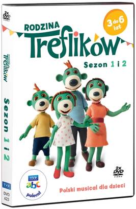 Rodzina Treflików sezon 1+2 (DVD)