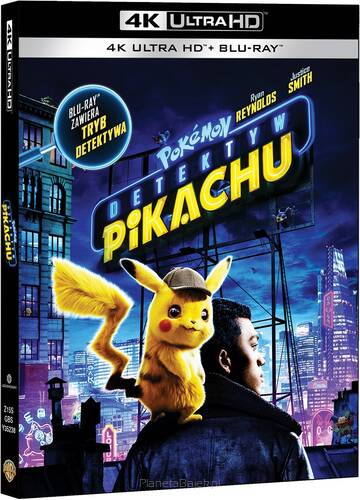 Pokemon Detektyw Pikachu (4K UHD Blu-Ray)