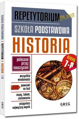 Repetytorium Szkoła podstawowa kl. 7-8 - Historia (książka)