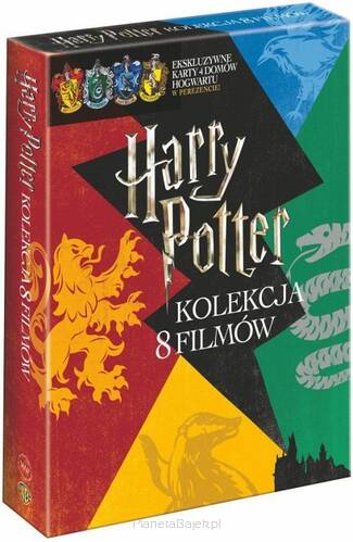 Harry Potter - pełna kolekcja 8 filmów (DVD)